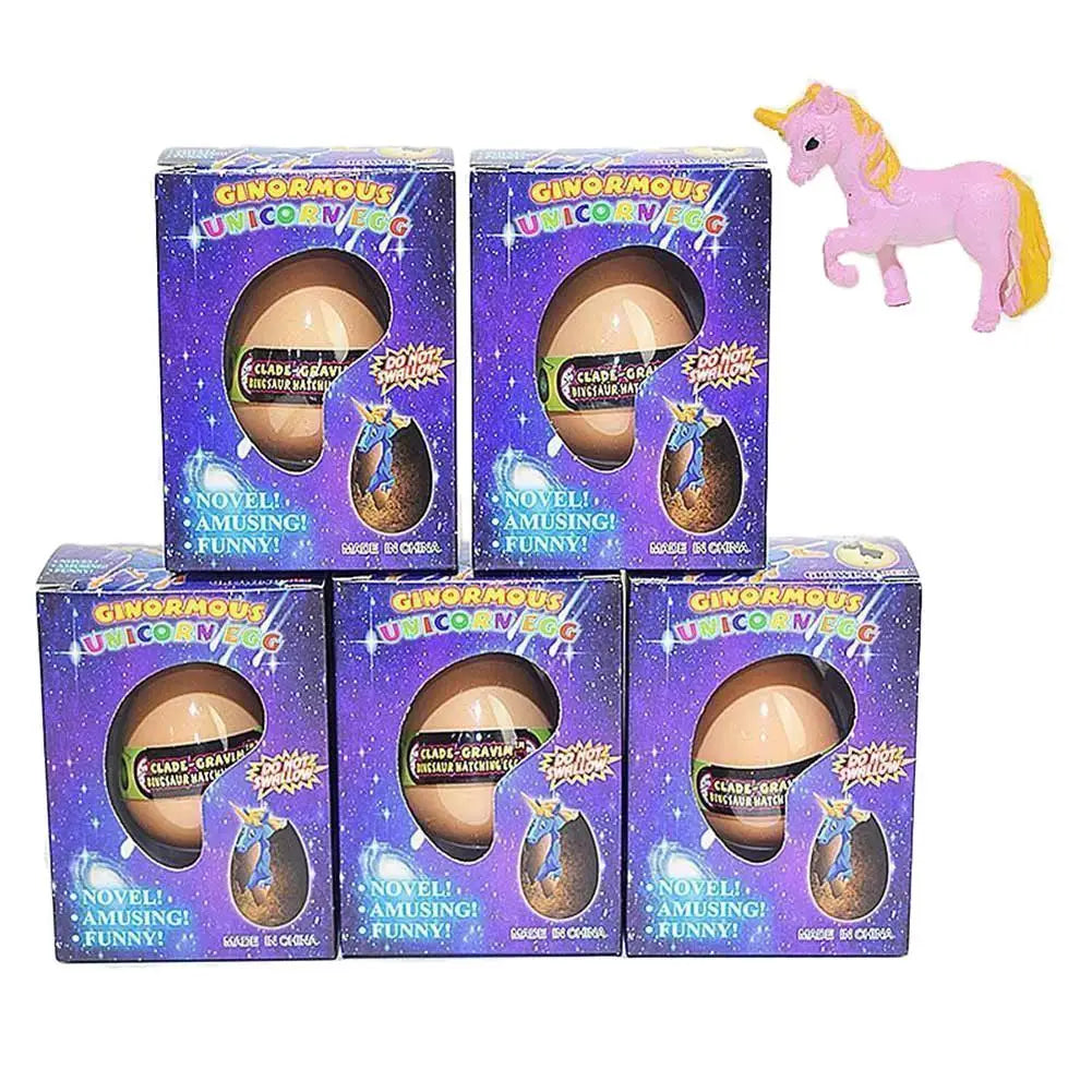 1Pcs Magic Novelty Toys Water Growing Mermaid/Unicorn Eggs Hatching in Water Easter Eggs Children Kids Fun Toy Birthday Gift