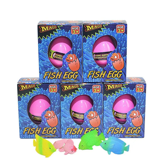 1Pcs Magic Novelty Toys Water Growing Mermaid/Unicorn Eggs Hatching in Water Easter Eggs Children Kids Fun Toy Birthday Gift